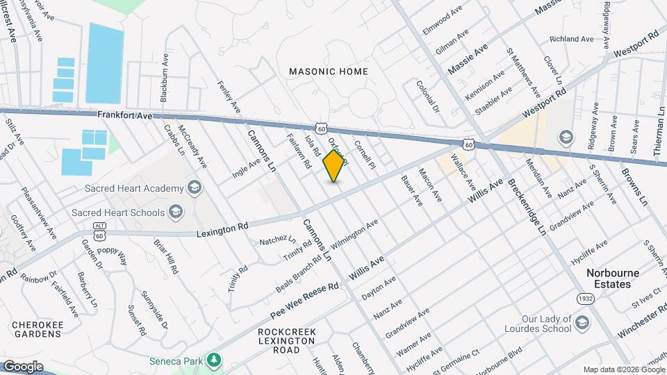 316 Iola Rd Mapa y Detalles de la Ubicación