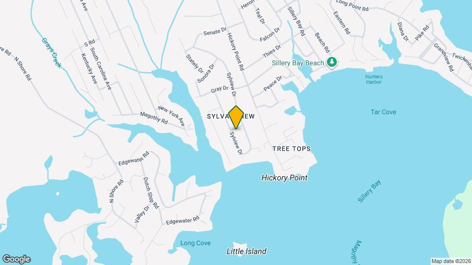 519 Sylvan Way Mapa y Detalles de la Ubicación