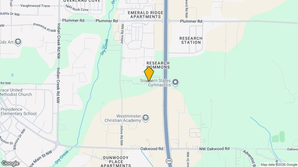 393 Johns Rd NW Map and Location Details