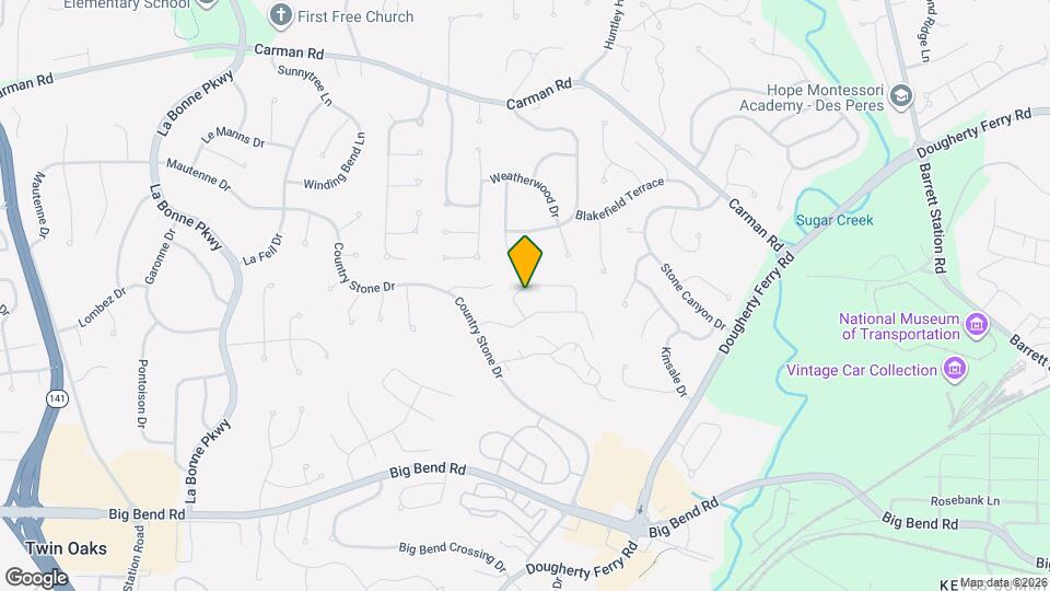 1612 Award Dr Map and Location Details