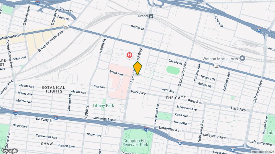 1402 S Grand Blvd Map and Location Details