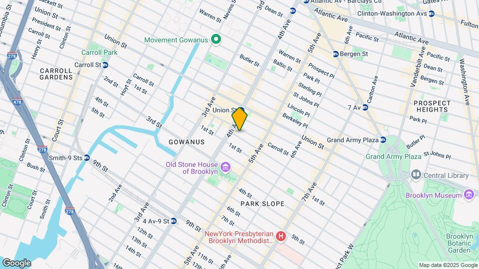 Park Slope Map and Location Details