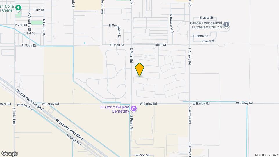 1527 E Lardner Dr Map and Location Details
