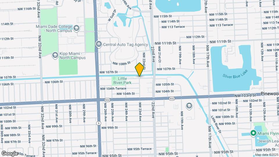 12147 NW 23rd Ave Map and Location Details