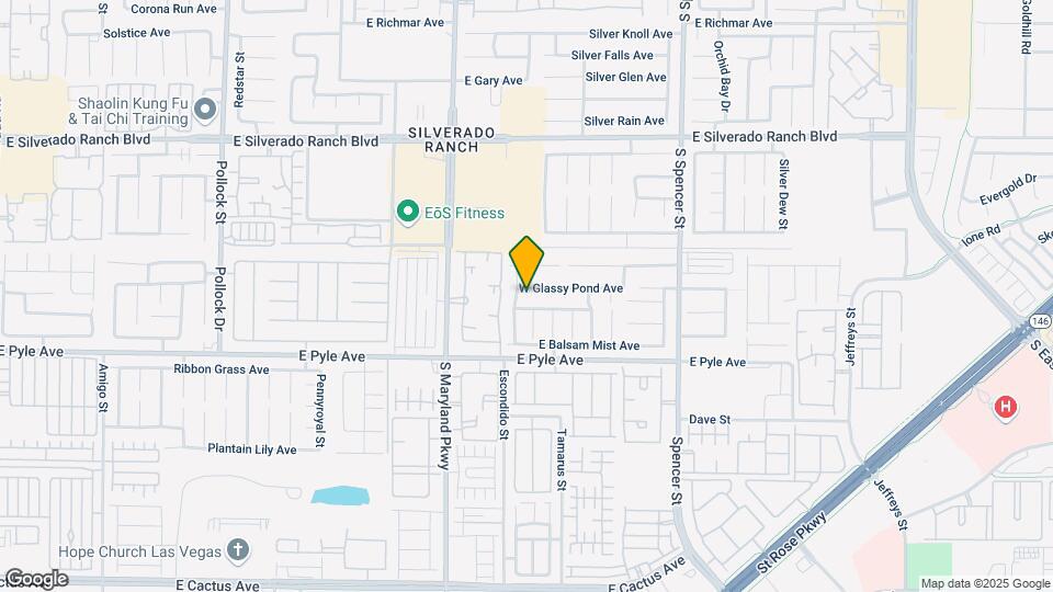 1393 W Glassy Pond Ave Mapa y Detalles de la Ubicación