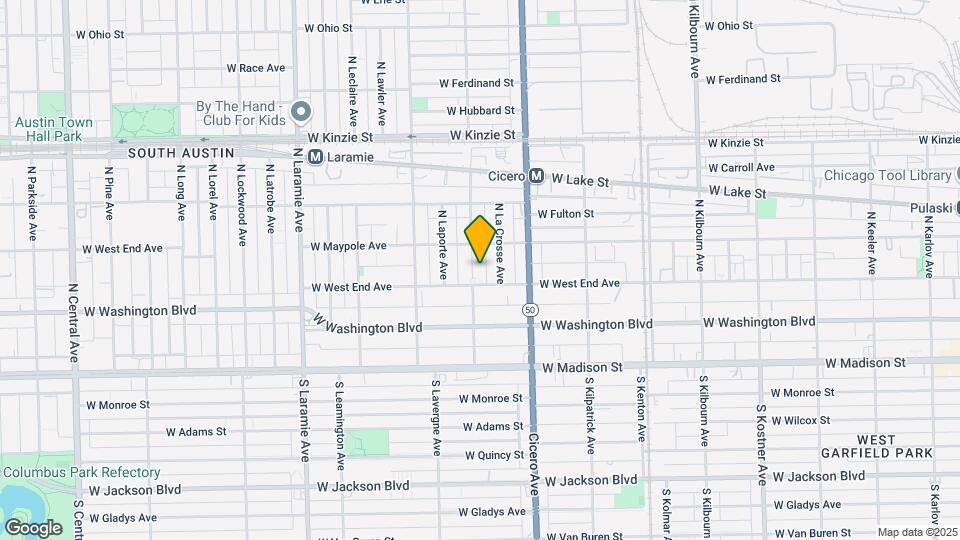 163 N Lamon Ave Map and Location Details
