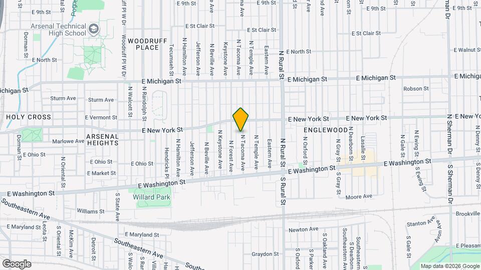 228 N Tacoma Ave Map and Location Details