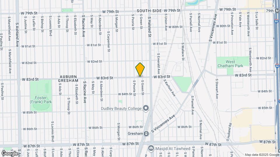 8300 S Green St Map and Location Details