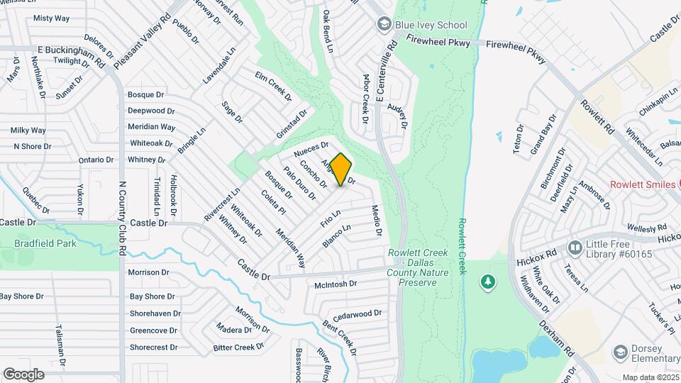 1526 Toyah Creek Ln Map and Location Details
