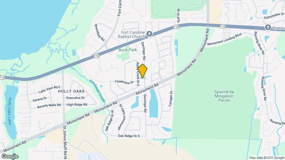 1942 Derringer Rd Map and Location Details