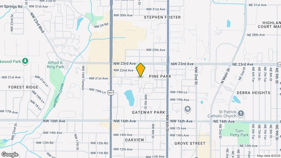943 NW 21 Ave Map and Location Details