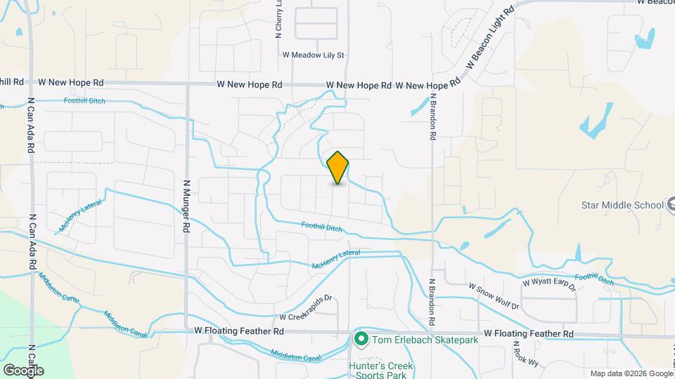2308 N Blue Marsh Wy Map and Location Details