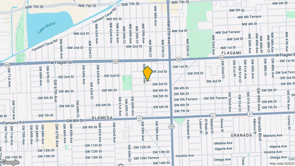 5873 SW 3rd St Map and Location Details