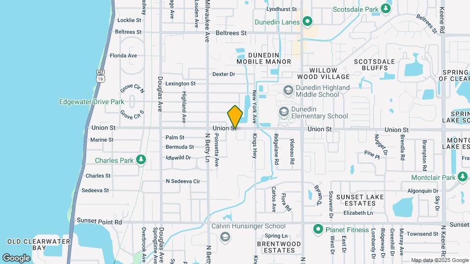 1345 Union St Map and Location Details