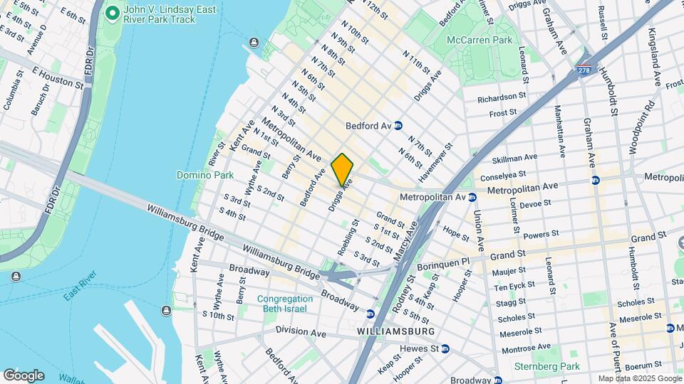 687 Driggs Ave Mapa y Detalles de la Ubicación