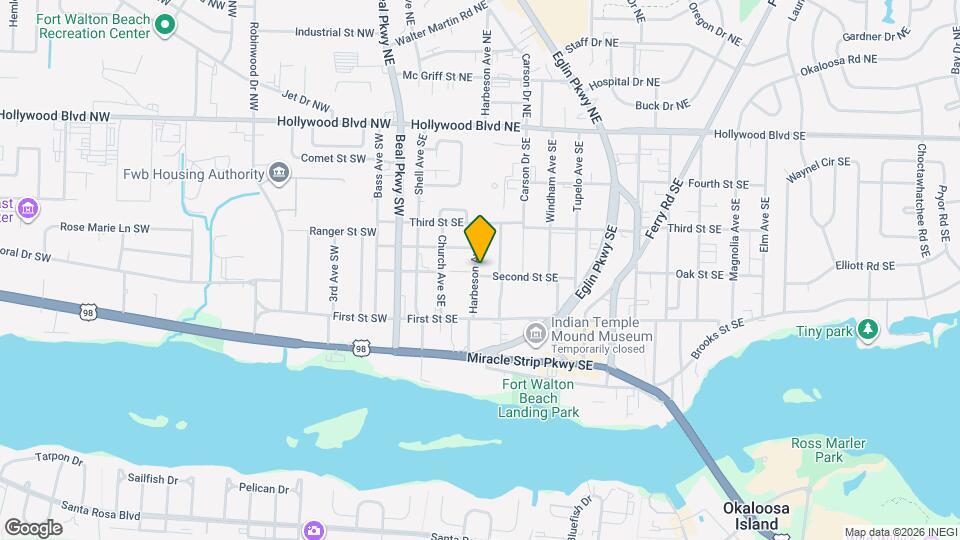 121 Harbeson Ave SE Map and Location Details