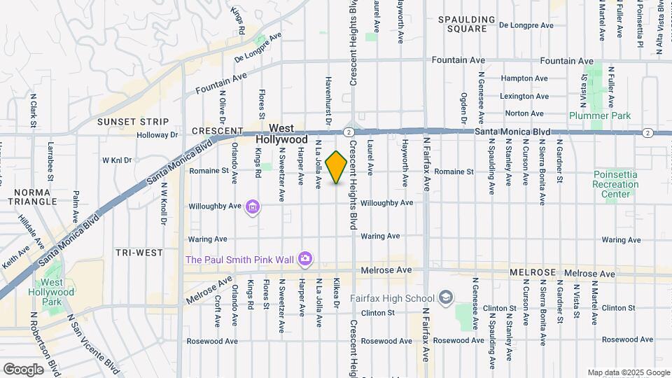 919 Havenhurst Dr, Unit 919 Map and Location Details