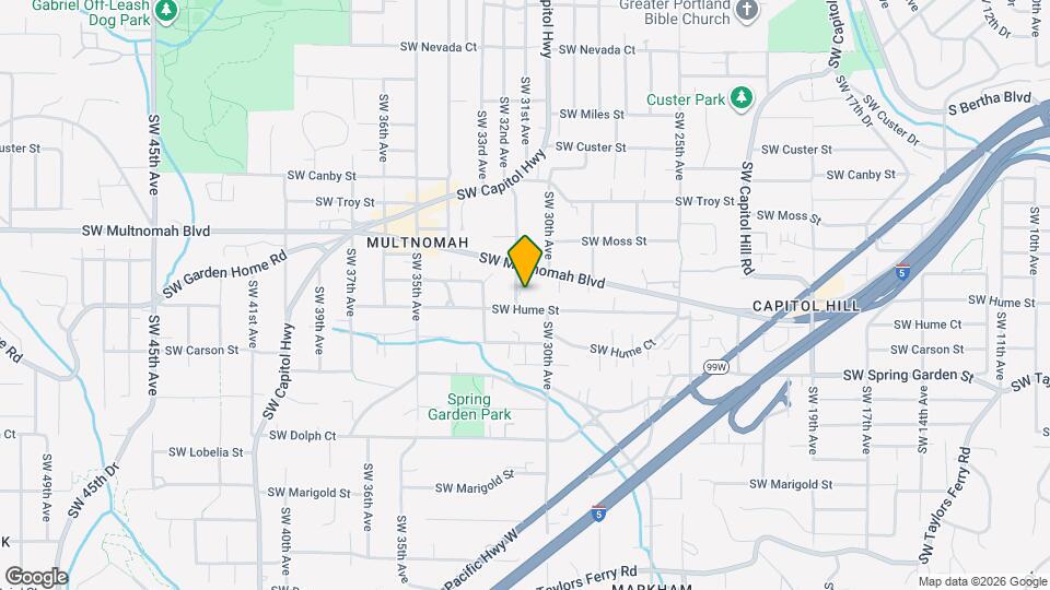 8122-8122 SW 31st Ave Mapa y Detalles de la Ubicación