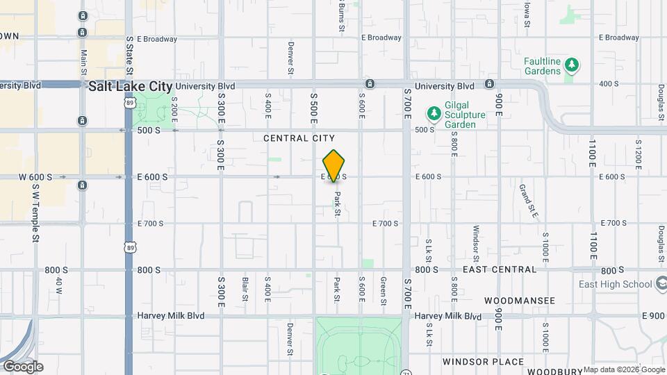 612 Park St. Map and Location Details