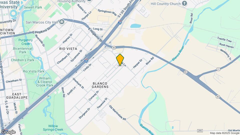 1301 Conway Dr Map and Location Details