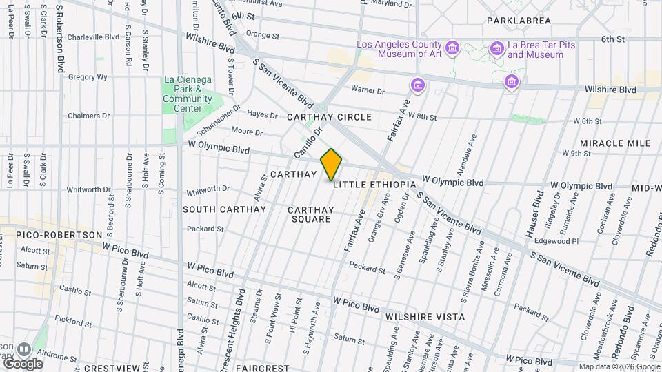 1039 Hi Point St Map and Location Details