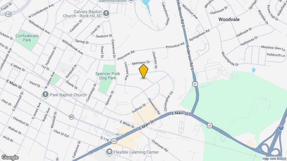 1035 Candlewood Ln Mapa y Detalles de la Ubicación