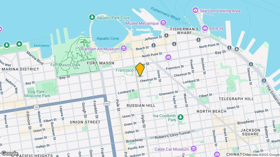 970 Chestnut St Mapa y Detalles de la Ubicación
