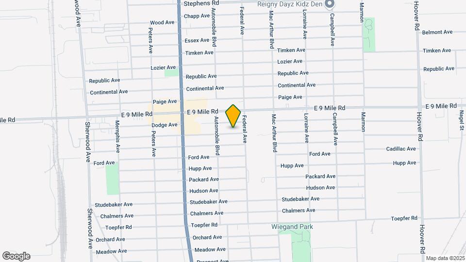 8269 Maxwell Ave Map and Location Details