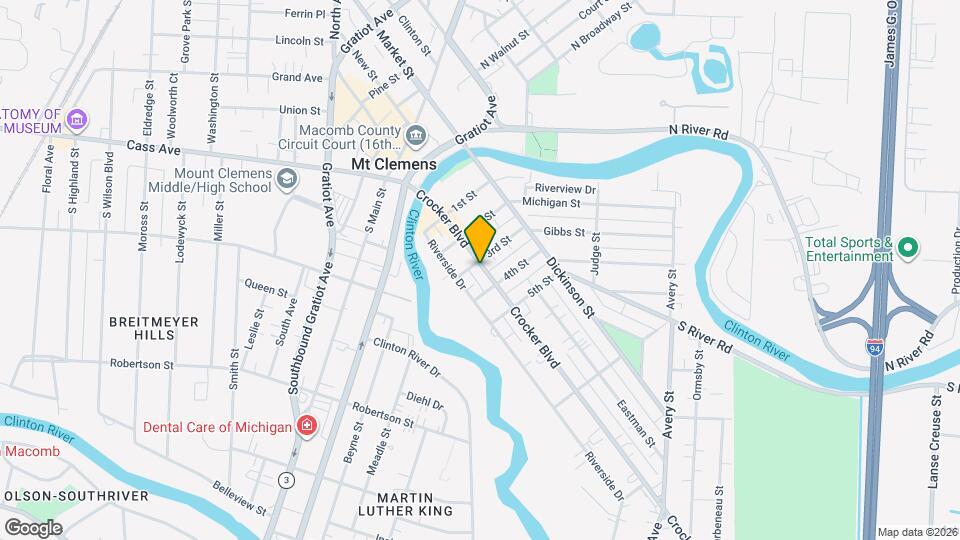 70 Crocker Blvd Map and Location Details