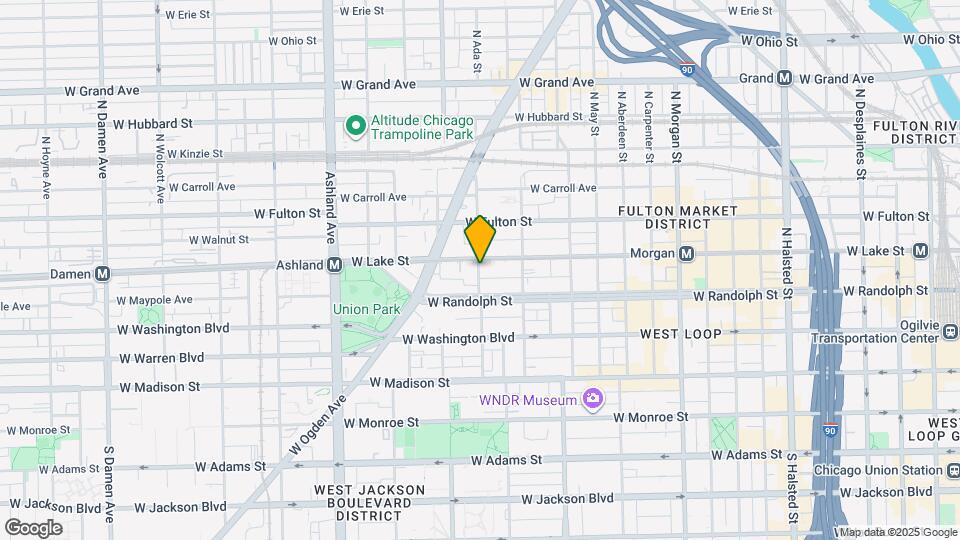 181 N Ada St Mapa y Detalles de la Ubicación