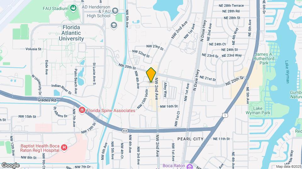 245 NW 19th St Map and Location Details