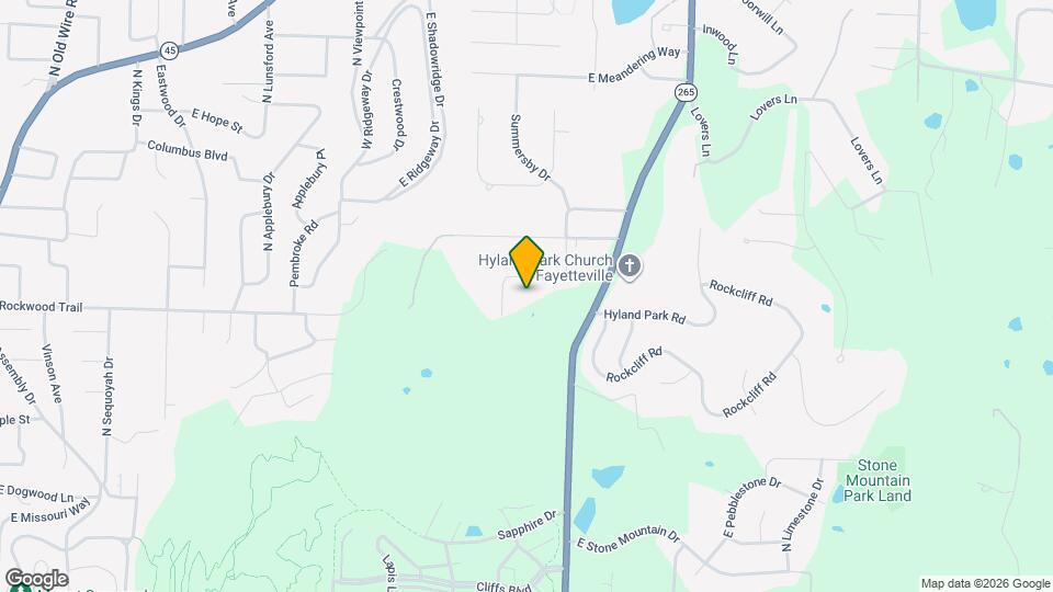 724 N Malbec Rd Map and Location Details