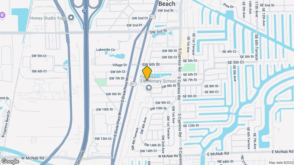 283 SW 7th Ct Map and Location Details