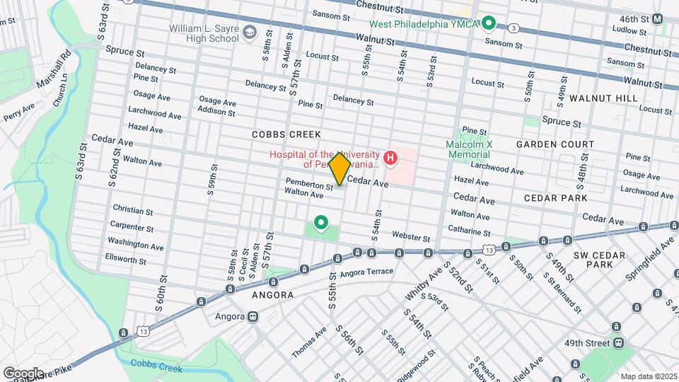 5510 Pemberton St Mapa y Detalles de la Ubicación
