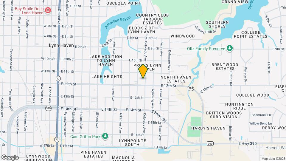 1112 Colorado Ave Map and Location Details