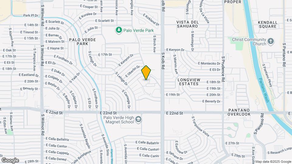 820 S Langley Ave Map and Location Details