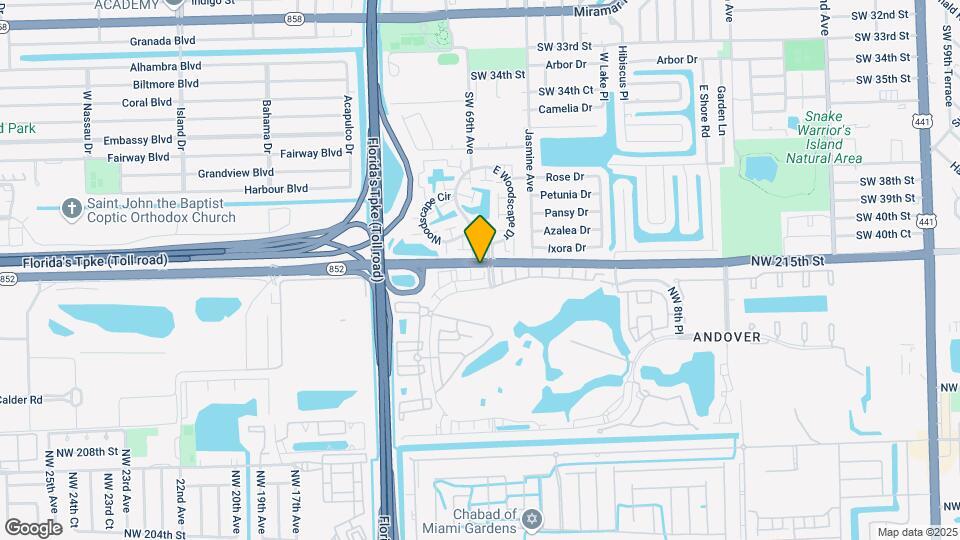 21416 NW 13th Pl Mapa y Detalles de la Ubicación