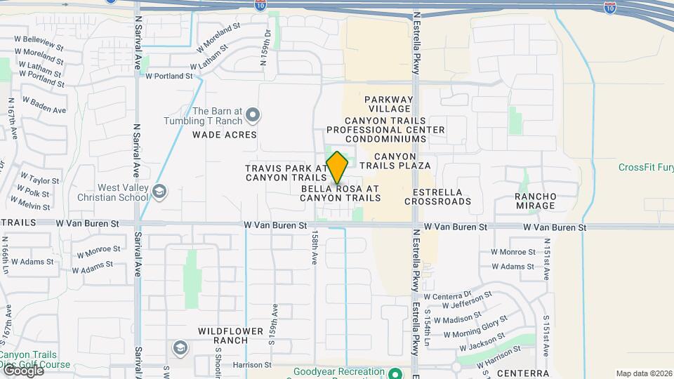 15733 W Polk St Map and Location Details