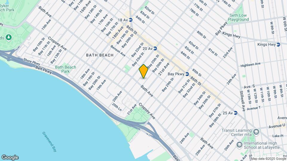 140 Bay 26th St Mapa y Detalles de la Ubicación