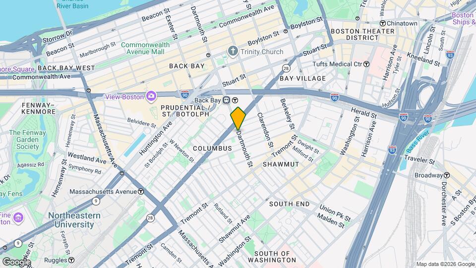 131 Appleton St, Unit 3 Map and Location Details
