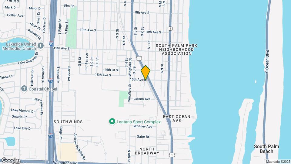 1501 S Railroad Ave Map and Location Details