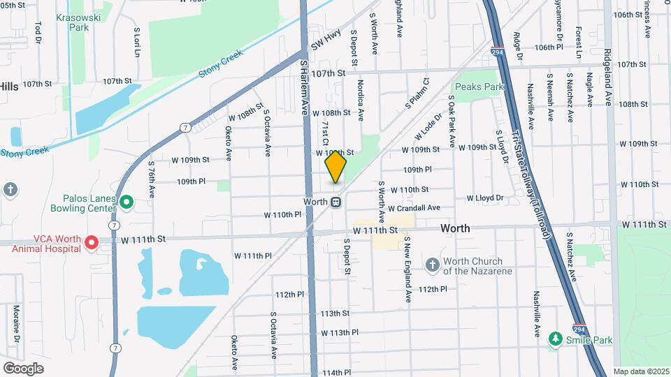 7100 W 110th St Mapa y Detalles de la Ubicación