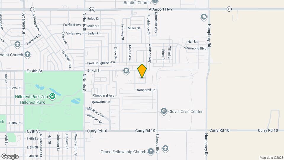 1305 Mission Dr Map and Location Details