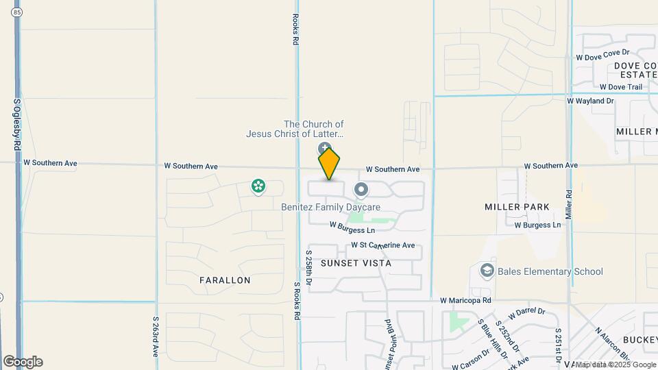 25803 W Pleasant Ln Map and Location Details