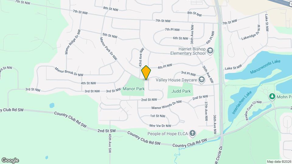 231 42nd Ave NW Map and Location Details