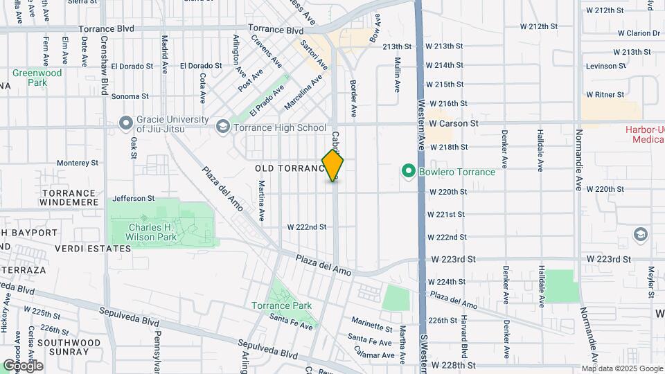 1917 Cabrillo Ave Map and Location Details