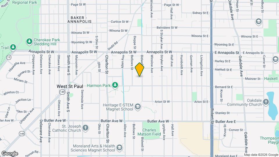 973 Bidwell St, Unit 126 Map and Location Details