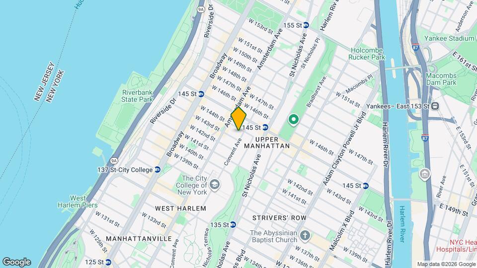 330 Convent Avenue Map and Location Details