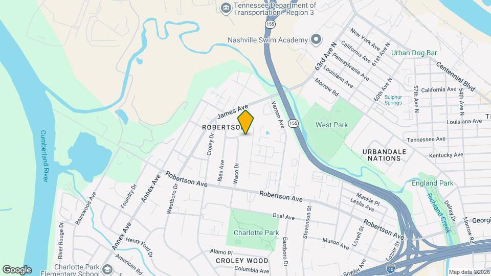 6201 Laramie Ave Map and Location Details