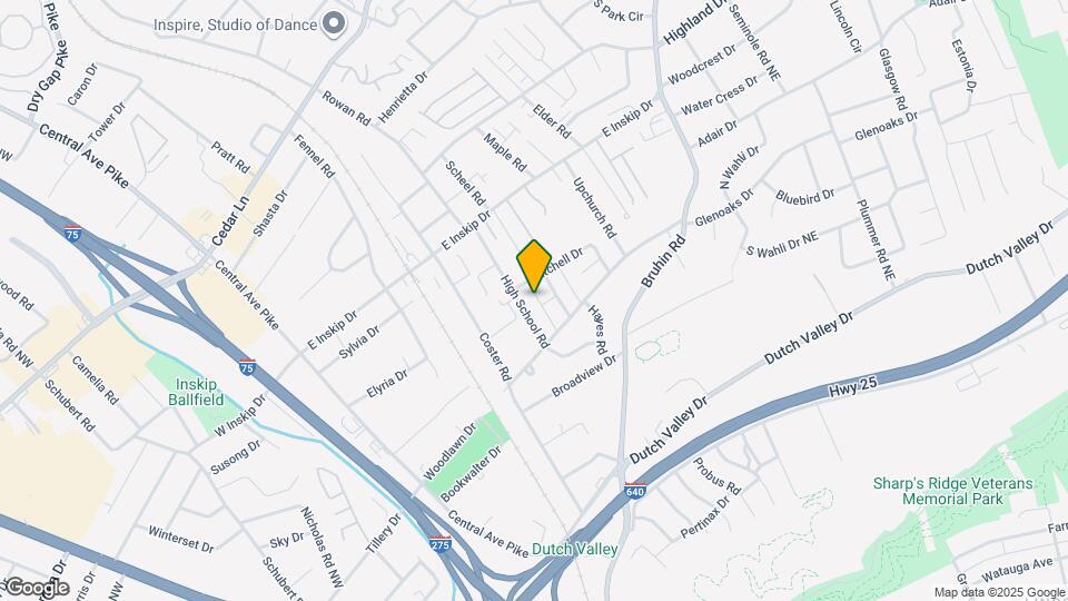 4426 High School Rd Map and Location Details